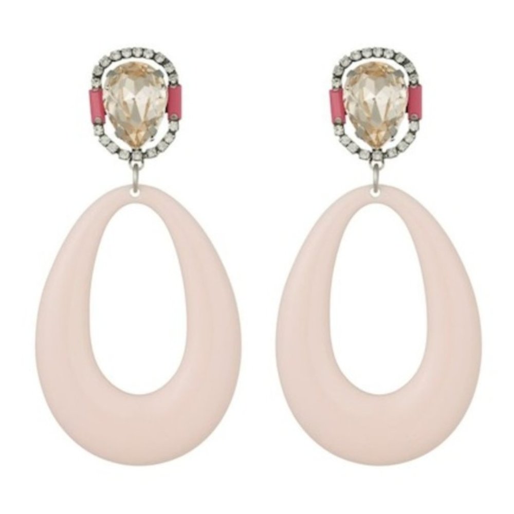Dannijo Elvis Earrings Pink